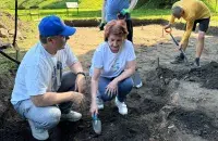 Раскопкі на Менцы
