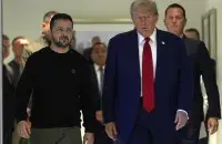 Встреча Владимира Зеленского и Дональда Трампа в Нью-Йорке
