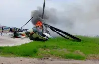 На месте катастрофы
