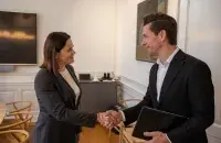 Святлана Ціханоўская і Каарэ Дыбвад

