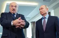Аляксандр Лукашэнка і Уладзімір Пуцін
