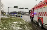 У раёне, дзе адбылася страляніна
