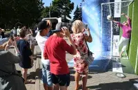 Минск во время праздника города

