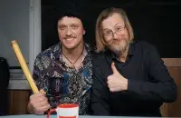 Сяржук Доўгушаў і Аляксандр "Маляваныч" Ждановіч
