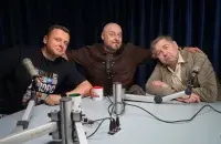 Сяргей Чуб, Уладзімір Пугач і Алег Гарбуз
