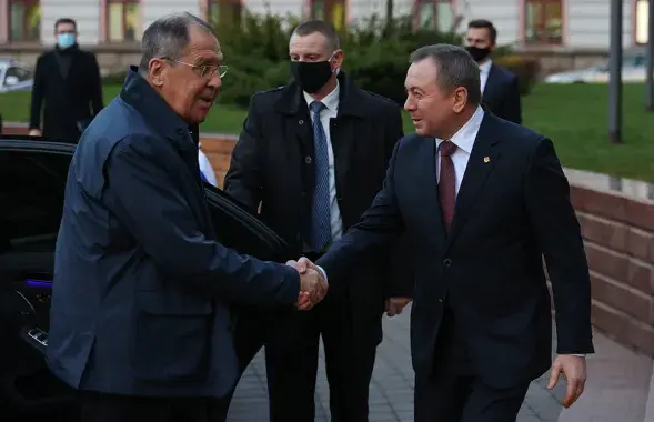 Лаўроў і Макей / facebook.com/belarusmfa
