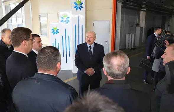 Александр Лукашенко на "Белгипсе" / president.gov.by​
