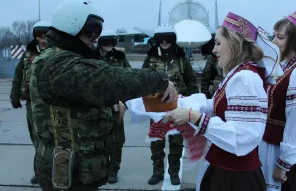 "Bread and salt" for those attacking Ukraine / t.me/modmilby
