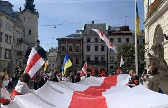 Беларусы падтрымліваюць Украіну / Telegram
