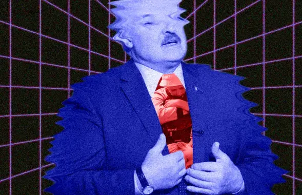 Главный “миротворец” помогает похищать детей / коллаж Влада Рубанова, Еврорадио
