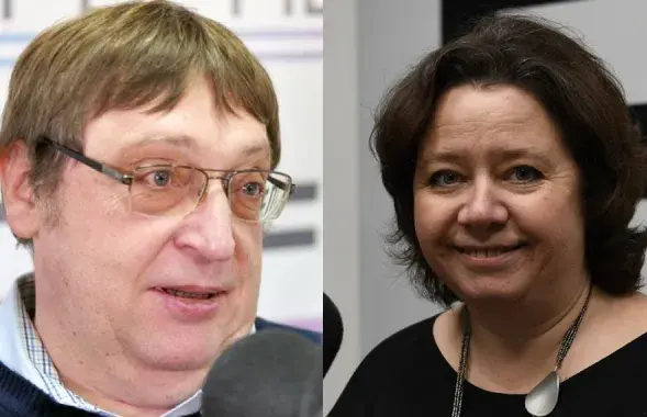 Александр Федута и Анна Северинец / Еврорадио