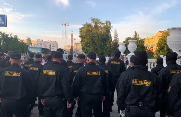 Міліцыя ў Беларусі / Еўрарадыё
