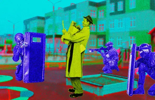 Almost everything can be called "extremist" in Belarus/collage by Ulad Rubanau, Euroradio.
