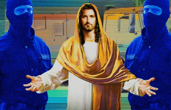 There is "nothing sacred" for the Belarusian regime / collage by Ulad Rubanau, Euroradio
