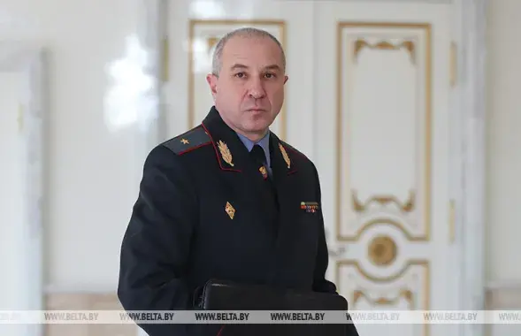 Министр внутренних дел Юрий Караев / БЕЛТА​