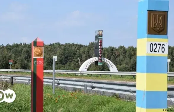 На мяжы Украіны і Беларусі / DW
