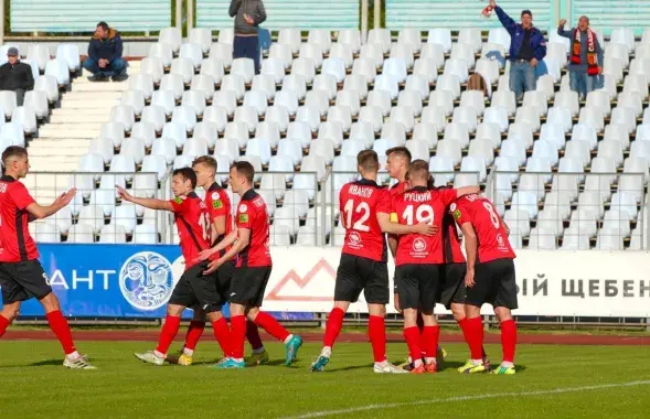 Футбалісты "Славіі" / vk.com/fcslaviaby
