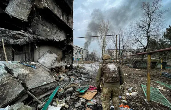 Боец полка Калиновского / t.me/belwarriors, иллюстративное фото
