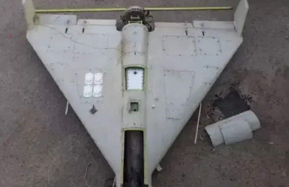 Захоплены ўкраінцамі іранскі дрон / t.me/AFUStratCom
