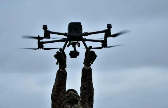 The SBU has already seen the video of the drone attack in Machulishchy / Sample photo https://www.facebook.com/MinistryofDefence.UA/
