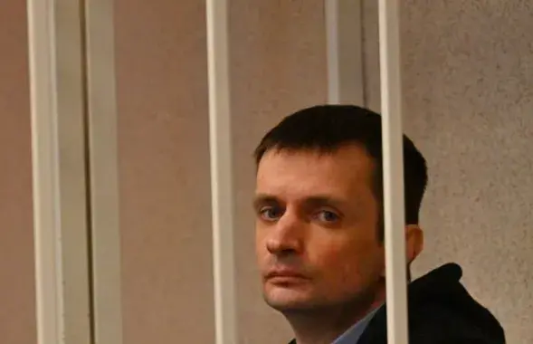 Генадзь Мажэйка ў судзе / t.me/sputnikby
