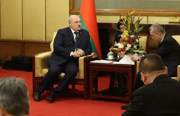 Аляксандр Лукашэнка і "кітайскія таварышы" / president.gov.by
