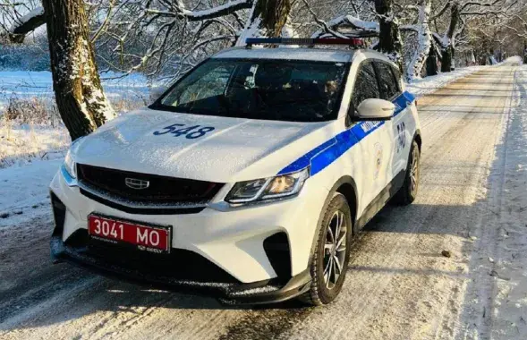 Міліцыя чакала экскурсію ў Грозаве / Ілюстрацыйнае фота t.me/minobl_uvd
