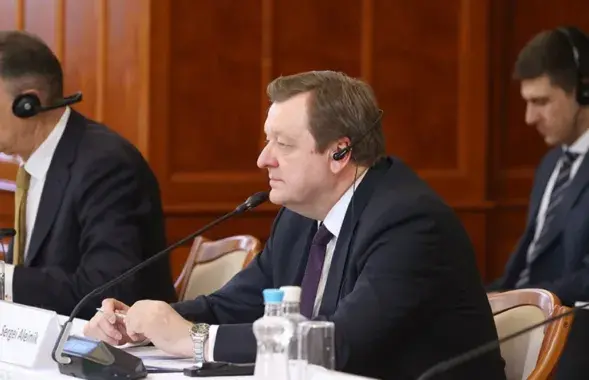 Сяргей Алейнік у Венгрыі / mfa.gov.by
