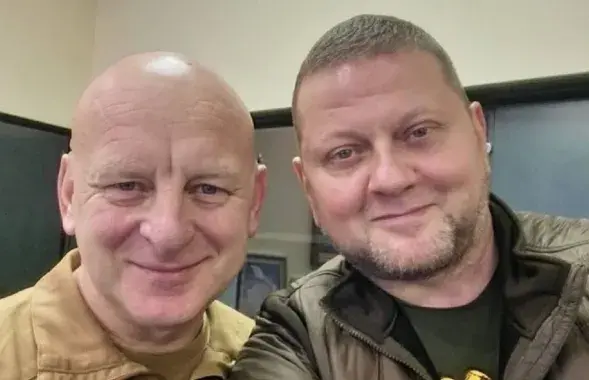 Valery Sakhashchyk and Valery Zaluzhny / t.me/sahashchik
