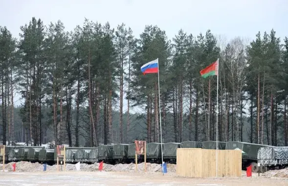 Russian military camp at the Baranavichy training ground, early January 2022 / BELTA
