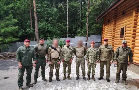 Дзмітрый Балаба, Мікалай Карпянкоў, камандзіры "Алмаза", САХРу, в/ч 3214 і вагнераўцы / Telegram
