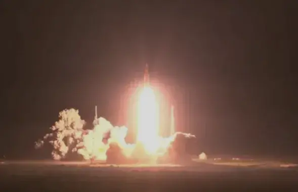 Запуск ракеты з "Арыёнам" / NASA
