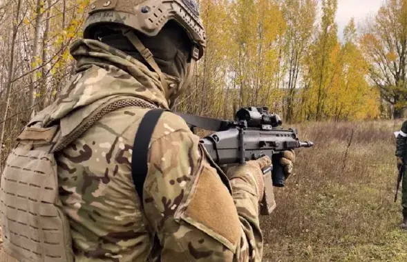 "Здача ў палон" каліноўцу / Кадр з відэа
