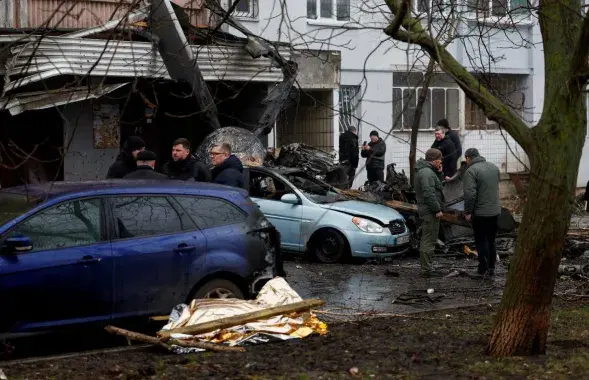 Авіякатастрофа ў Браварах / Reuters
