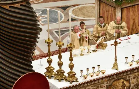 Пасхальная служба в Соборе Святого Петра в Ватикане /&nbsp;vaticannews.va
