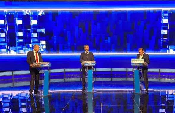 Олег Гайдукевич &mdash; доверенное лицо Александра Лукашенко, Сергей Черечень и Андрей Дмитриев / @vremya4e​