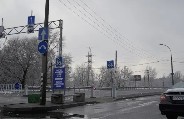 Пустой погранпереход "Брест"&nbsp;&mdash; бывший "Варшавский мост"&nbsp;&mdash; в начале декабря 2020-го года / Еврорадио