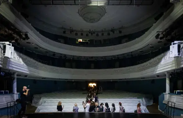 This is how the audience looks like through the eyes of the actor / Raman Pratasevich, Euroradio​