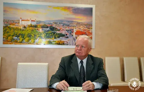 Пасол Славакіі ў Беларусі Ёзэф Мігаш / baj.by