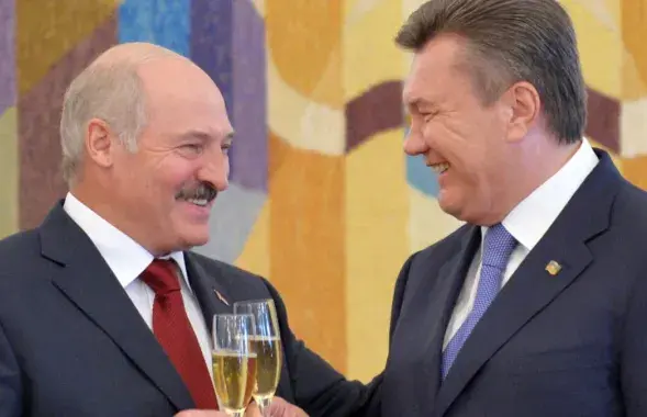Александр Лукашенко и Виктор Янукович / AFP, архивное фото​