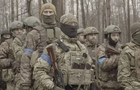 Soldiers of Kalinouski regiment