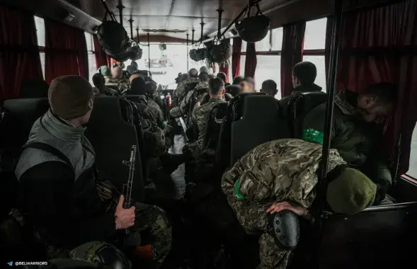 Бойцы полка Калиновского / t.me/belwarriors
