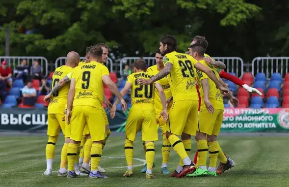 Футбалісты салігорскага "Шахцёра" / vk.com/fcshakhterby
