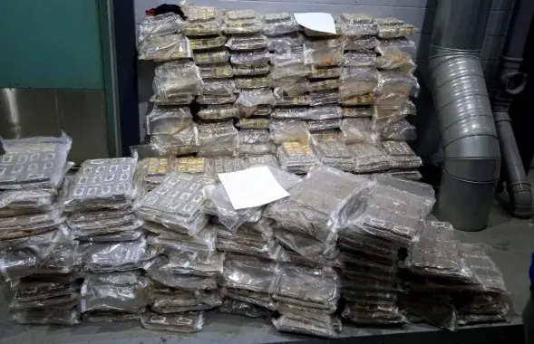 Кантрабандысты везлі амаль 800 кг гашышу / t.me/customs_rf
