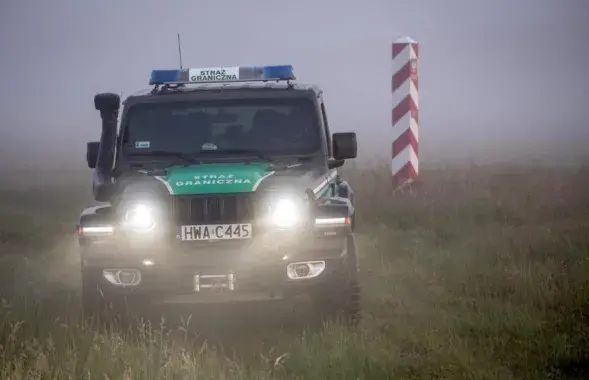 At the border between Poland and Belarus / twitter.com/Straz_Graniczna