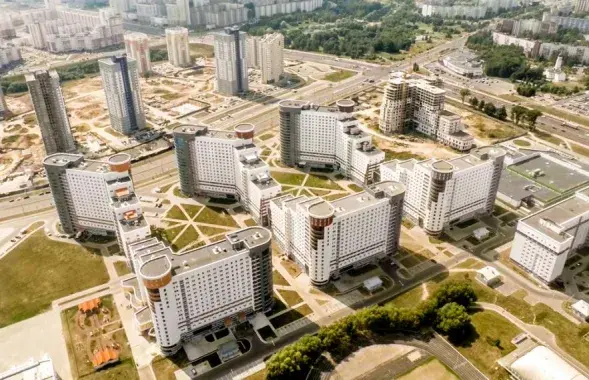 Студенческая деревня в Минске. Фото: цифровой архив БГУ