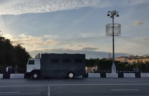 Автозаки в Минске / Еврорадио