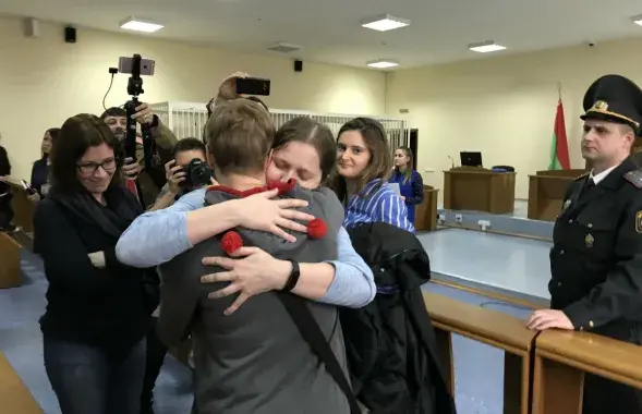 После оглашения приговора Марине Золотовой / Анастасия Бойко, Еврорадио​