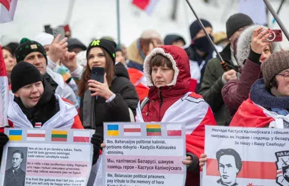 У Вільні памяць паўстанцаў ушанавала шмат беларусаў