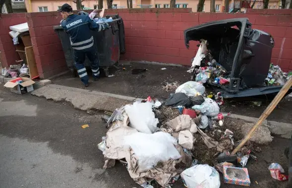 Пытанне у тым, як будуць перапрацоўваць смецце

